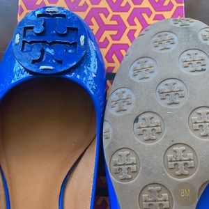 Tory Burch Blue Flats